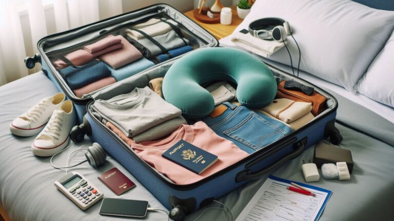 How can I Pack Efficiently for a Long International Flight?