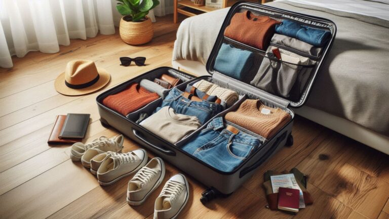 What are Some Innovative Ways to Pack a Suitcase for Varied Climates?