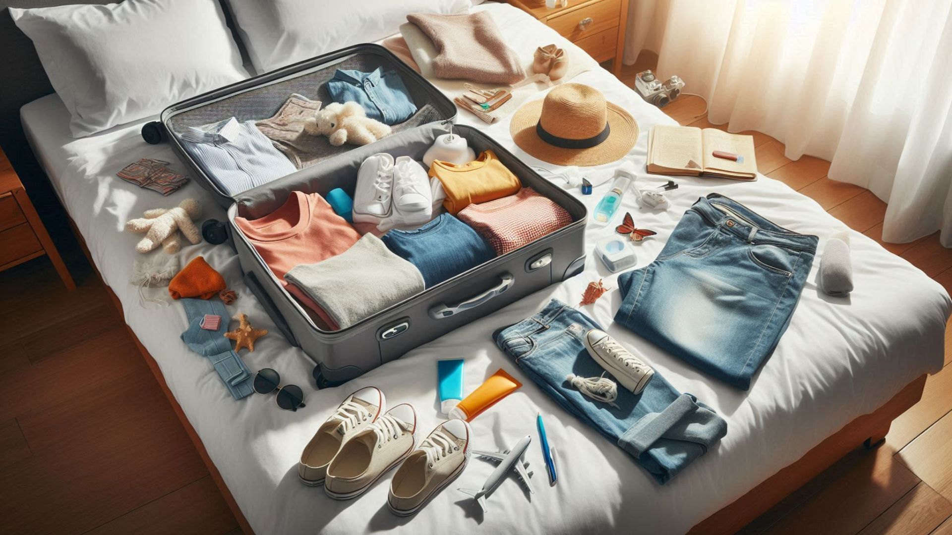 Pack Efficiently for a Family Vacation
